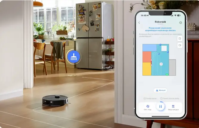 Aplikacja mobilna Roborock